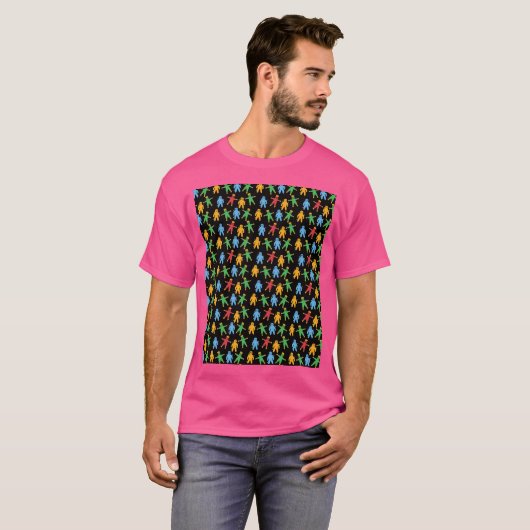 Voodoo Chips Doll Print T-shirt (Voorkant volledig)