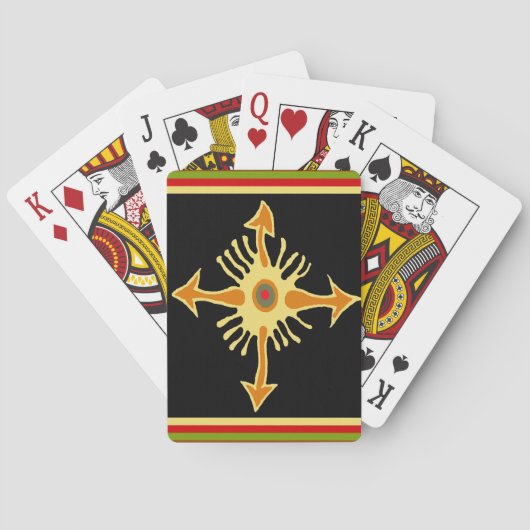 VooDoo Compass Pokerkaarten (Achterkant)