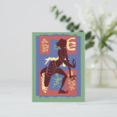 Voodoo Dancer After Matisse Briefkaart (Staand voorkant)