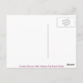 Voodoo Dancer After Matisse Briefkaart (Achterkant)