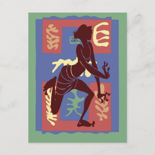 Voodoo Dancer After Matisse Briefkaart (Voorkant)