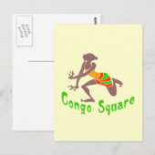 Voodoo Dancer Congo Plein Briefkaart (Voorkant / Achterkant)