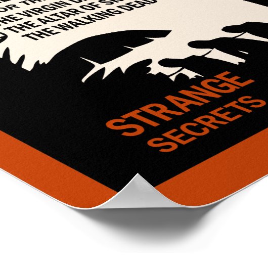 Voodoo Devil Drums - Poster met Man (Hoek)