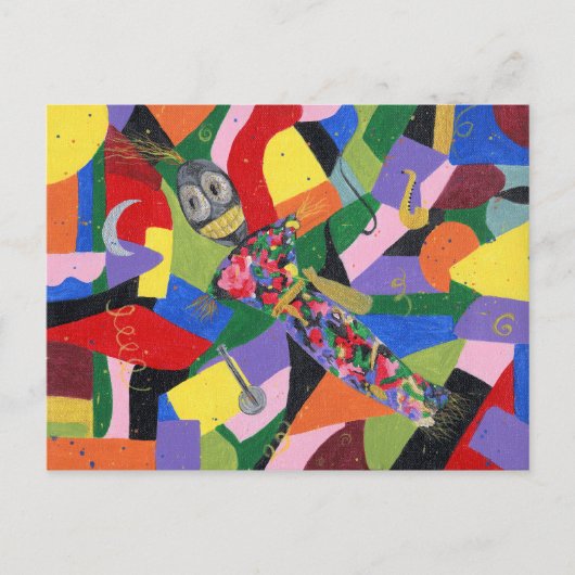 VooDoo Doll Briefkaart (Voorkant)