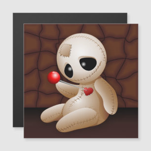 Voodoo Doll Cartoon in Love