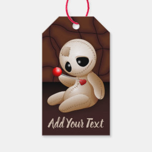 Voodoo Doll Cartoon in Love Cadeaulabel