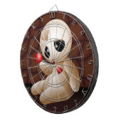 Voodoo Doll Cartoon in Love Dartbord (Voorkant Rechts)