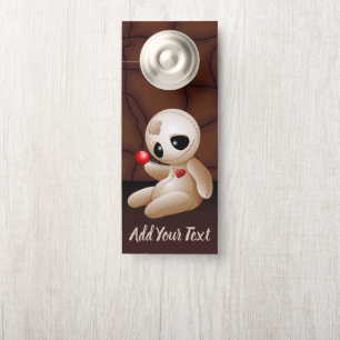 Voodoo Doll Cartoon in Love Deurhanger
