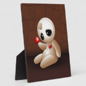 Voodoo Doll Cartoon in Love Fotoplaat (Zijkant)