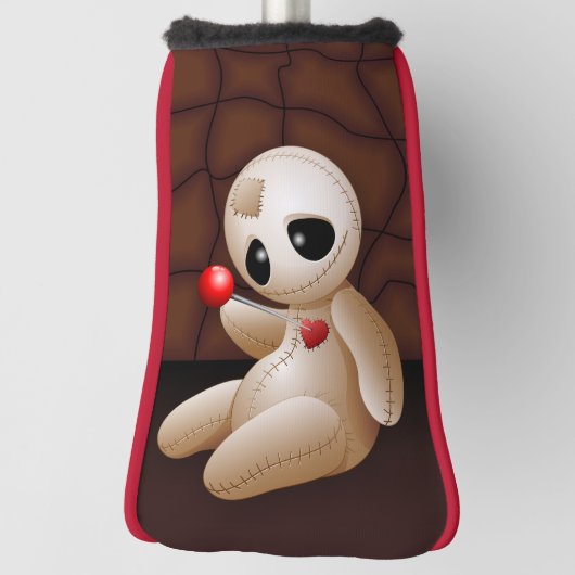 Voodoo Doll Cartoon in Love Golfheadcover (Draai 90)
