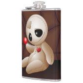 Voodoo Doll Cartoon in Love Heupfles (Links)