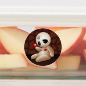 Voodoo Doll Cartoon in Love Labels (Aangebracht)