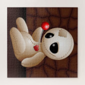 Voodoo Doll Cartoon in Love Legpuzzel (Horizontaal)