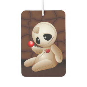Voodoo Doll Cartoon in Love Luchtverfrisser