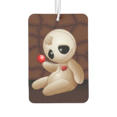 Voodoo Doll Cartoon in Love Luchtverfrisser (Achterkant)