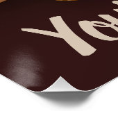 Voodoo Doll Cartoon in Love Perfect Poster (Hoek)