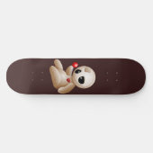Voodoo Doll Cartoon in Love Persoonlijk Skateboard (Horizontaal)