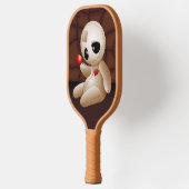Voodoo Doll Cartoon in Love Pickleball Paddle (Links)