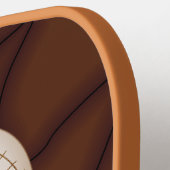 Voodoo Doll Cartoon in Love Pickleball Paddle (Links Detail)