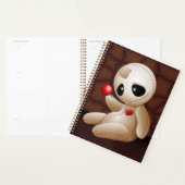 Voodoo Doll Cartoon in Love Planner (Display)