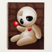 Voodoo Doll Cartoon in Love Planner (Voorkant)
