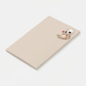 Voodoo Doll Cartoon in Love Post-it® Notes (Schuin)