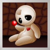 Voodoo Doll Cartoon in Love Poster (Voorkant)
