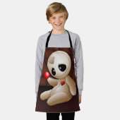 Voodoo Doll Cartoon in Love Schort (Gedragen)