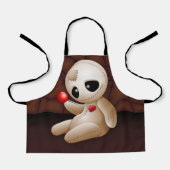 Voodoo Doll Cartoon in Love Schort (Voorkant)