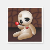 Voodoo Doll Cartoon in Love Servet (Voorkant)