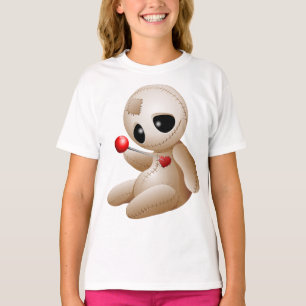 Voodoo Doll Cartoon in Love T-shirt