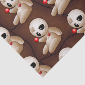 Voodoo Doll Cartoon in Love Tissuepapier (Detail)