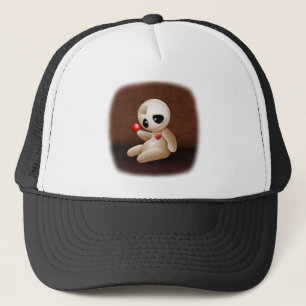Voodoo Doll Cartoon in Love Trucker Pet