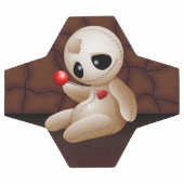 Voodoo Doll Cartoon in Love Voetbal (Enkel)