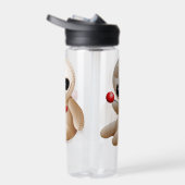 Voodoo Doll Cartoon in Love Waterfles (Rechts)