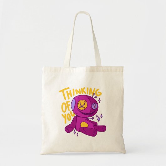 Voodoo Doll - DENKEN OVER U Tote Bag (Voorkant)