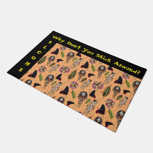 Voodoo Doll Dep Deurmat (Schuin)