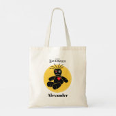 Voodoo Doll Gepersonaliseerde Halloween Tote Bag (Achterkant)