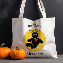 Voodoo Doll Gepersonaliseerde Halloween Tote Bag