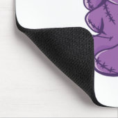 Voodoo Doll - Halloween Bunny Muismat (Hoek)