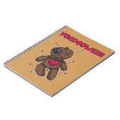 Voodoo Doll - Halloween Speelgoed Notitieboek (Linkerzijde)