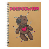 Voodoo Doll - Halloween Speelgoed Notitieboek (Voorkant)