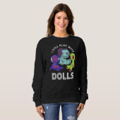 Voodoo Doll ik speel nog steeds met Dolls Cute Pas Trui (Voorkant volledig)