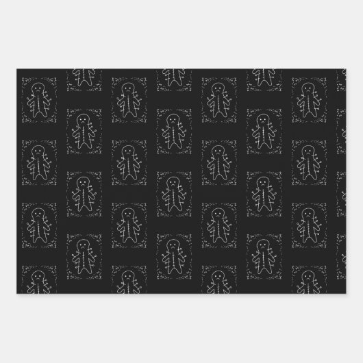 Voodoo Doll Inpakpapier Vel (Voorkant 3)