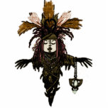 VooDoo Doll Magnet Fotobeeldje Magneet<br><div class="desc">Ontwerp geïnspireerd door echte VooDoo Dolls.</div>