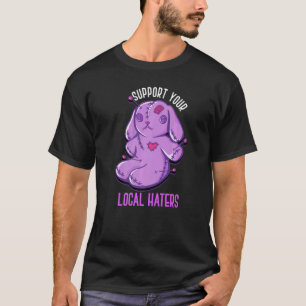 Voodoo Doll ondersteunt uw lokale Creepy Voodo T-shirt
