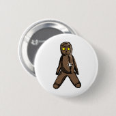 Voodoo Doll Ronde Button 5,7 Cm (Voorkant /achterkant)