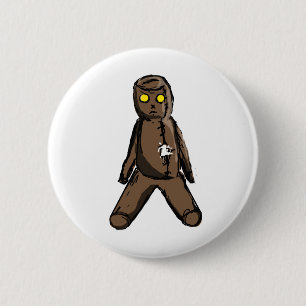 Voodoo Doll Ronde Button 5,7 Cm