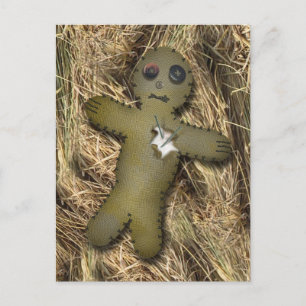 Voodoo Doll / stro Briefkaart