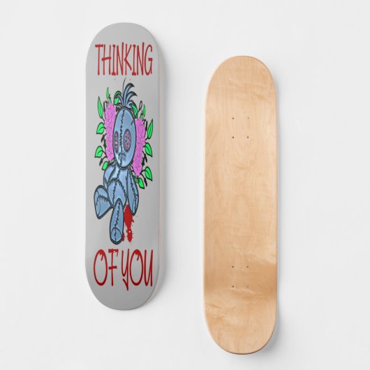 Voodoo Doll Thinking of You Skateboard (Voorkant)